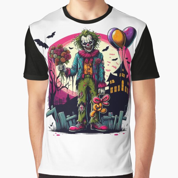 Item preview, Clowns zombies Halloween  designed and sold by DigitalArtTK.