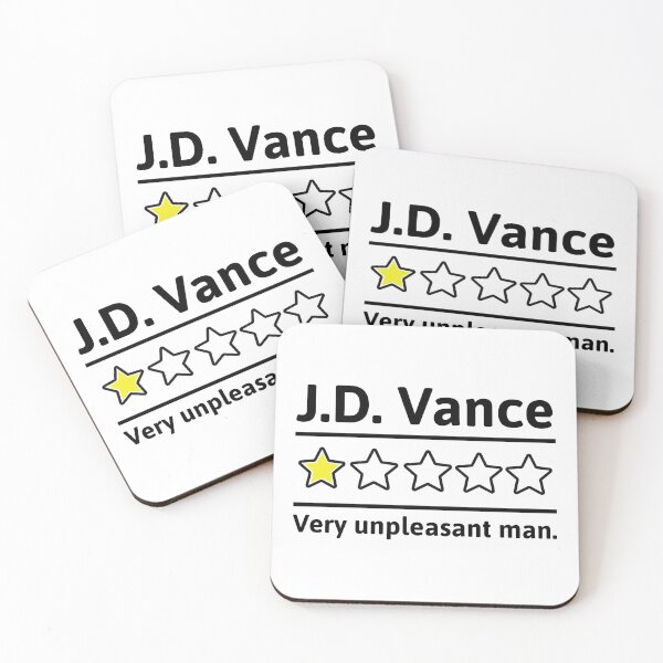 Item preview, J.D. Vance review very unpleasant man  designed and sold by Rachel the Artist .