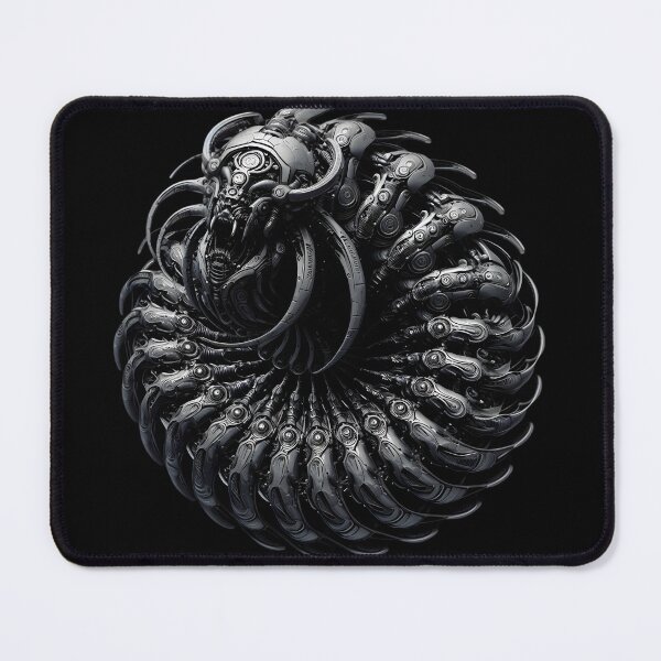 Item preview, Cybernetic Horror Spiral designed and sold by IllumeInk.