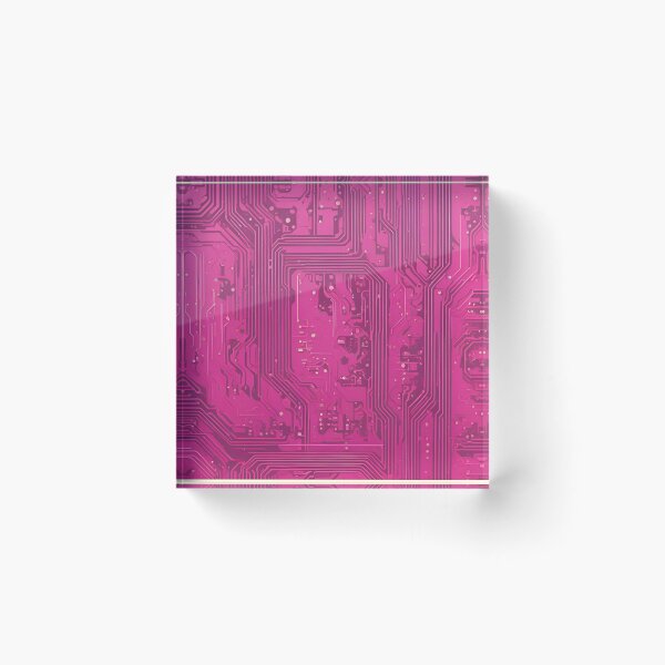 Item preview, Rugged Pink Circuit Board designed and sold by Have Mercy.