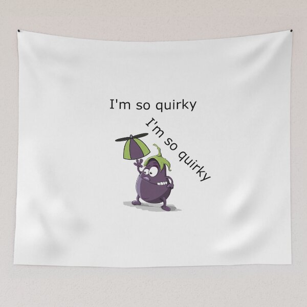 Artikelvorschau, Die exzentrische Aubergine - I'm so quirky entworfen und verkauft von Alta-store.