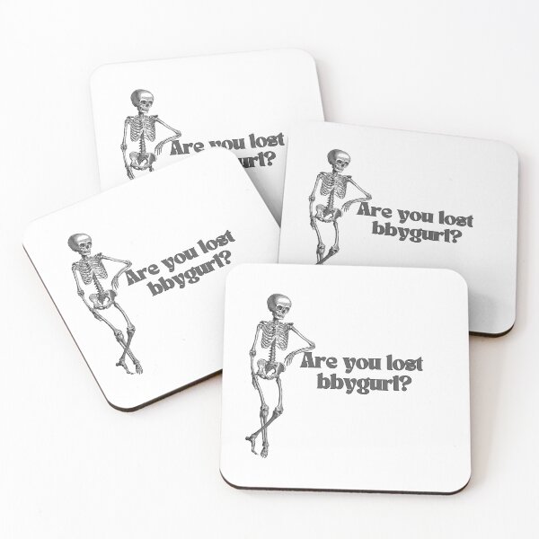 Item preview, "Are you lost, babygirl?" - funny halloween skeleton designed and sold by ka-19.