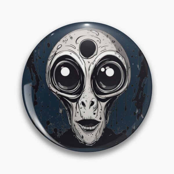 Item preview, Creepy Alien Art designed and sold by Planetporridge.