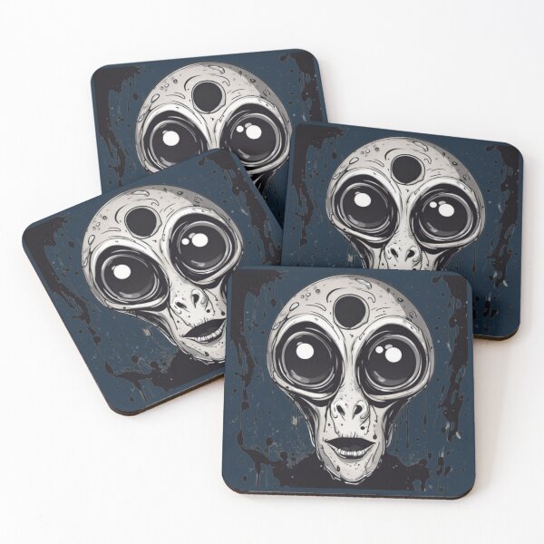 Item preview, Creepy Alien Art designed and sold by Planetporridge.
