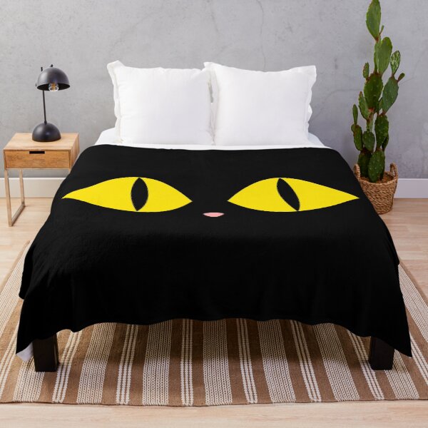 Item preview, Creepy cute cat face designed and sold by lonelyflight.
