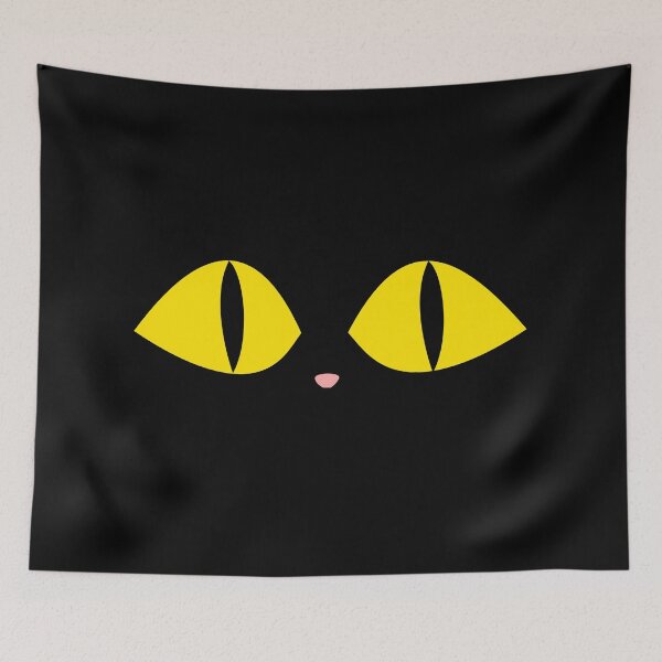 Item preview, Creepy cute cat face designed and sold by lonelyflight.