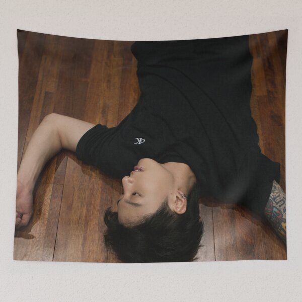 Item preview, BTS Jeon Jungkook lying on the floor designed and sold by loonelywhale.