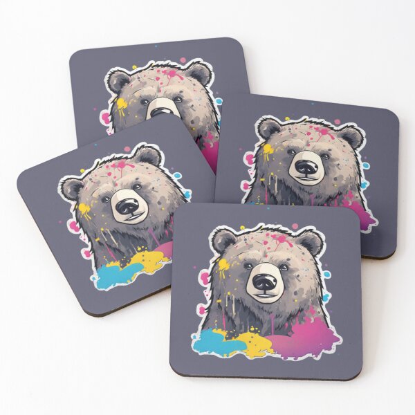 Item preview, Bear Artwork designed and sold by Planetporridge.