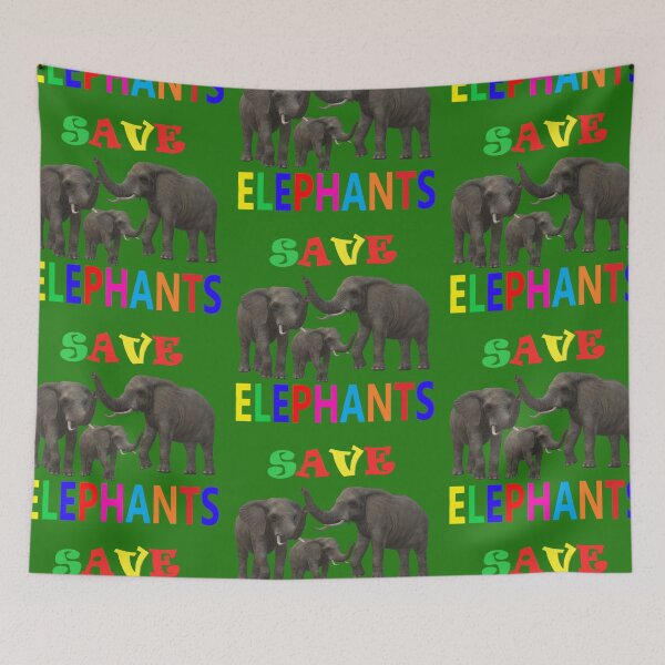 Item preview, Save Elephants designed and sold by PeePhoaphai.