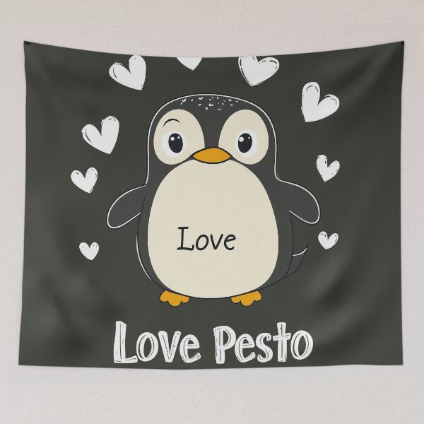 Item preview, Love Love Pesto! designed and sold by landletsy.