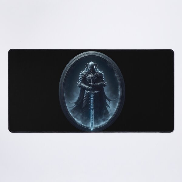 Item preview, Dark Knight with Frostblade Artwork designed and sold by IllumeInk.
