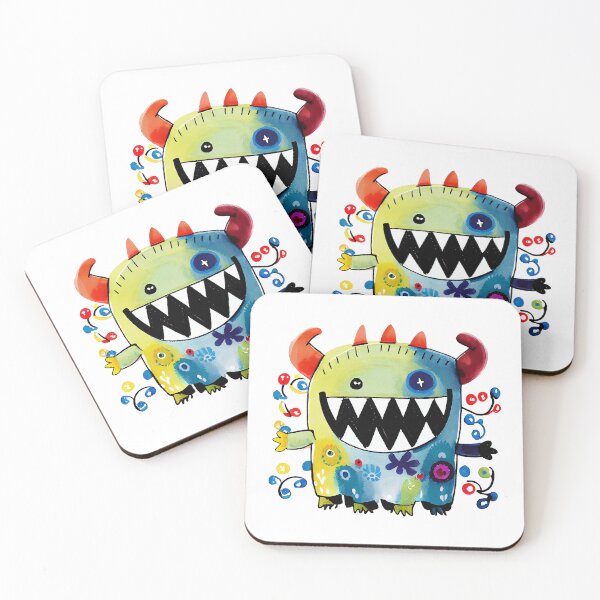 Item preview, Cute Monster No:1 designed and sold by Bubbl-e.
