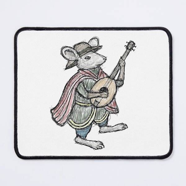 Item preview, Medieval Creature Meme - Minstrel Mouse: A Medieval Melody designed and sold by VintageManiac.