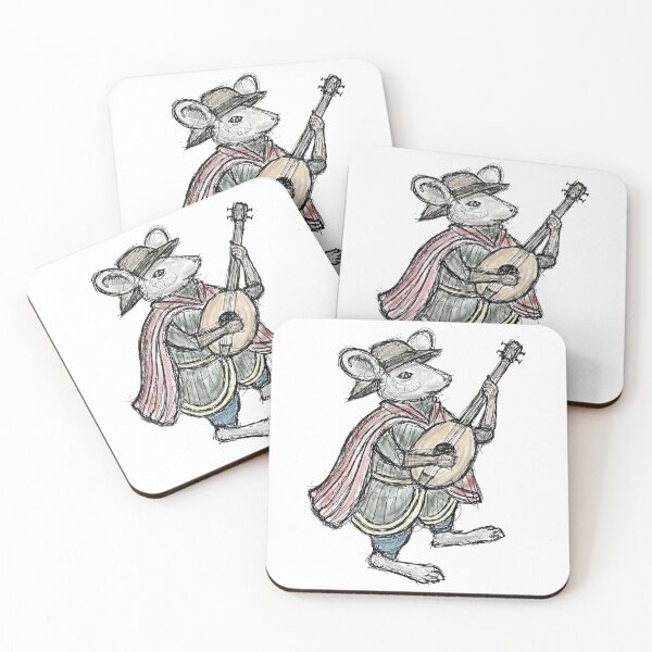 Item preview, Medieval Creature Meme - Minstrel Mouse: A Medieval Melody designed and sold by VintageManiac.