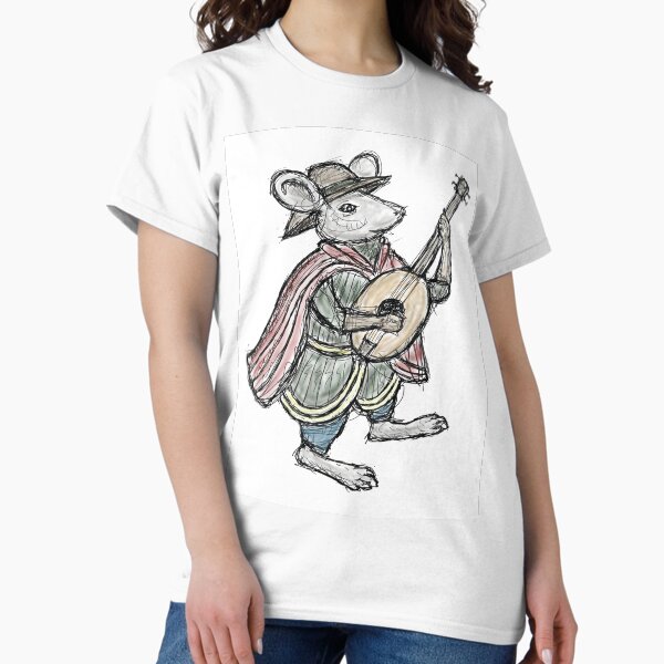 Artikel-Vorschau von Mittelalterliches Kreaturen-Meme - Minstrel Mouse: Eine mittelalterliche Melodie, designt und verkauft von VintageManiac.