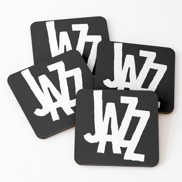 Item preview, Retro Jazz in white designed and sold by BlackLineWhite.