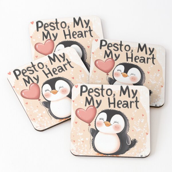 Item preview, Pesto, my heart... designed and sold by landletsy.