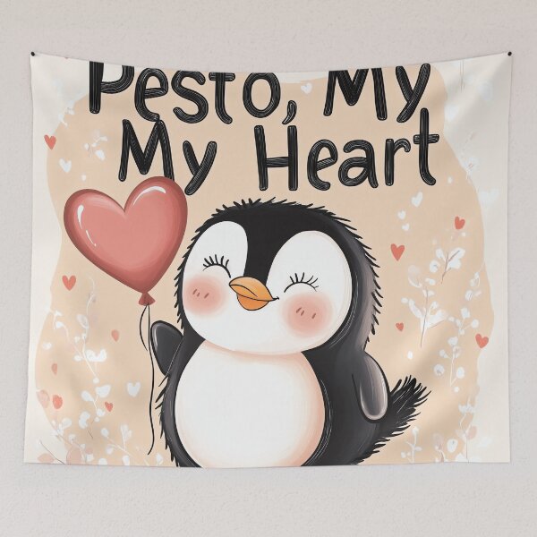 Item preview, Pesto, my heart... designed and sold by landletsy.