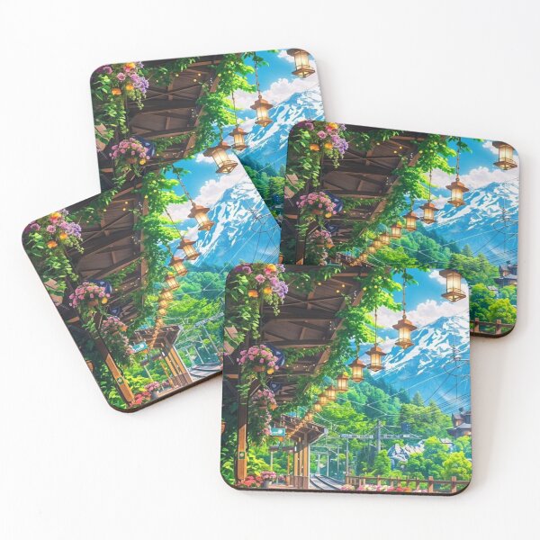 Item preview, Anime scenery - Garden of life designed and sold by TheAnime-World.