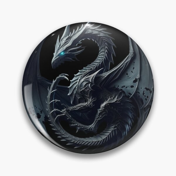 Item preview,  Dark Gothic Dragon Emblem designed and sold by IllumeInk.