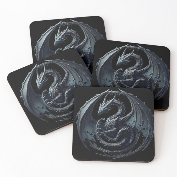 Item preview,  Dark Gothic Dragon Emblem designed and sold by IllumeInk.