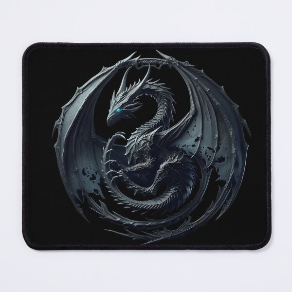 Item preview, Dark Gothic Dragon Emblem designed and sold by IllumeInk.