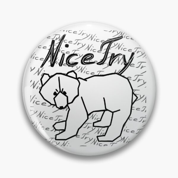 Item preview, Nice Try lettering design designed and sold by stavina.