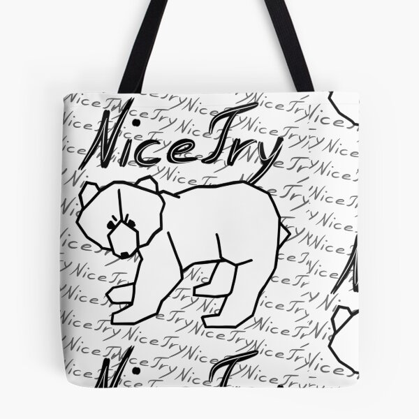 Item preview, Nice Try lettering design designed and sold by stavina.