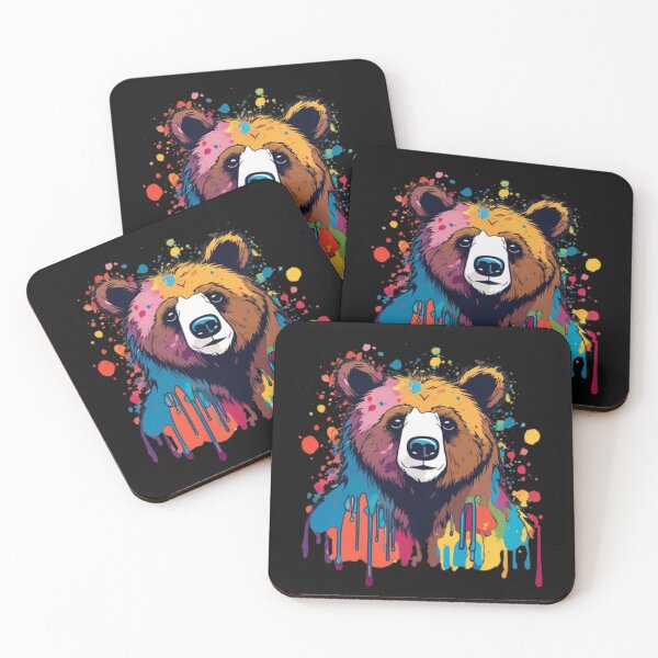 Item preview, Painted Bear designed and sold by Planetporridge.