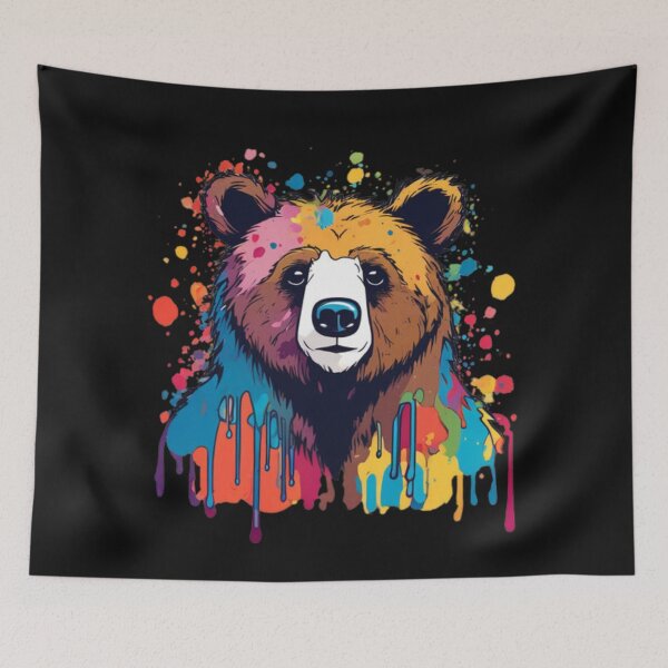Item preview, Painted Bear designed and sold by Planetporridge.
