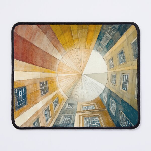 Item preview, Architectural Illusion - Upward Perspective Art designed and sold by landletsy.