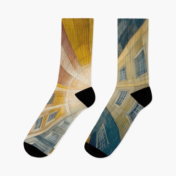 Item preview, Architectural Illusion - Upward Perspective Art designed and sold by landletsy.
