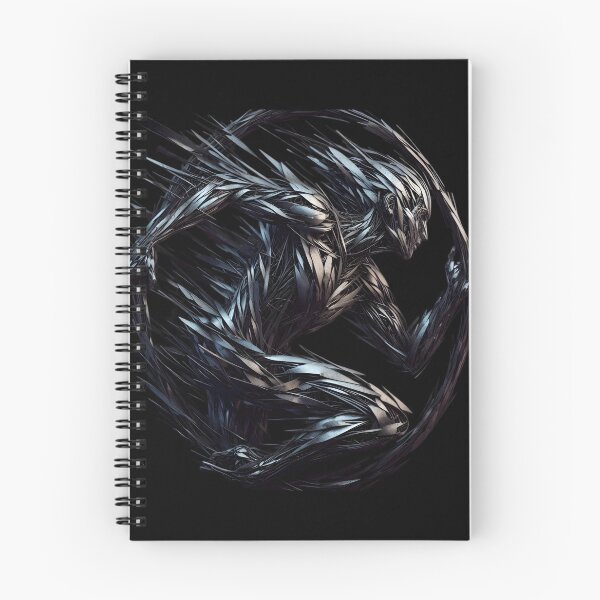 Item preview,  Futuristic Metallic Abstract Figure designed and sold by IllumeInk.