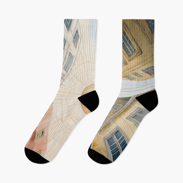 Item preview, Curved Reality - Architectural Geometry Art designed and sold by landletsy.