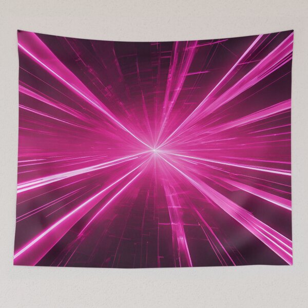 Item preview, Glitchy Pink Laser Web designed and sold by Have Mercy.