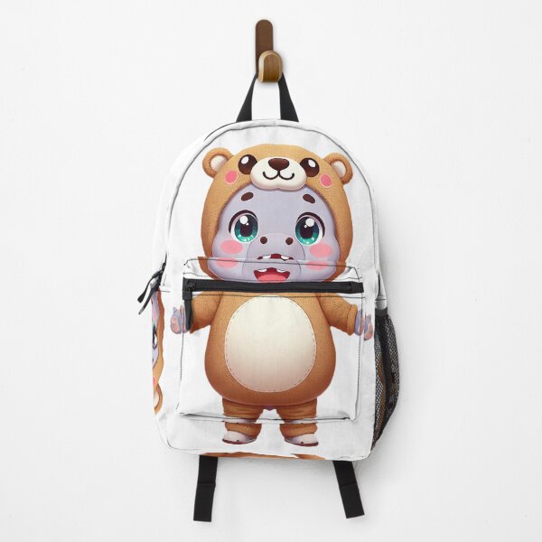 Item preview, Cute Hippo in Bear Costume designed and sold by Chokhdi289shop.
