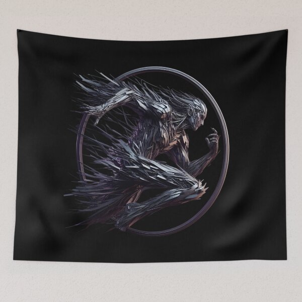 Item preview,  Futuristic Cybernetic Runner designed and sold by IllumeInk.
