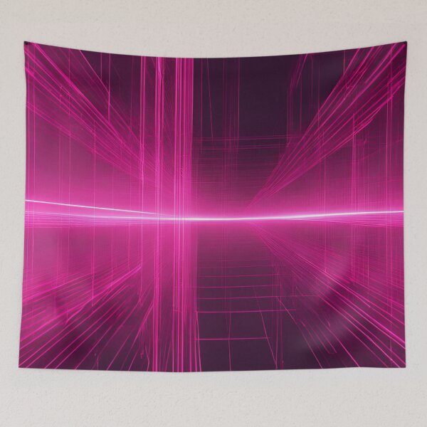 Item preview, Glitchy Pink Laser Web designed and sold by Have Mercy.