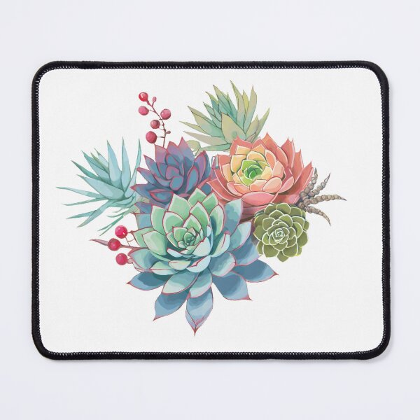 Item preview, Beautiful Blue Pink and green succulent bouquets designed and sold by panattar.