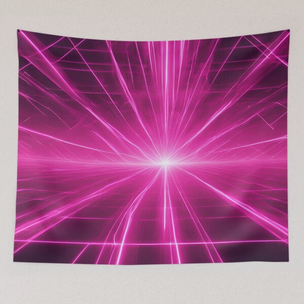 Item preview, Glitchy Pink Laser Web designed and sold by Have Mercy.
