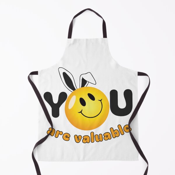 Item preview, You Are Valuable Motivational Art - Cute Heart Design designed and sold by tarzbol.