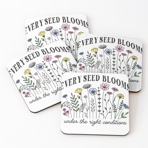 Item preview, Every Seed Blooms Under The Right Conditions Special Education Mental Health Awareness Shirt designed and sold by Randomchananigans.