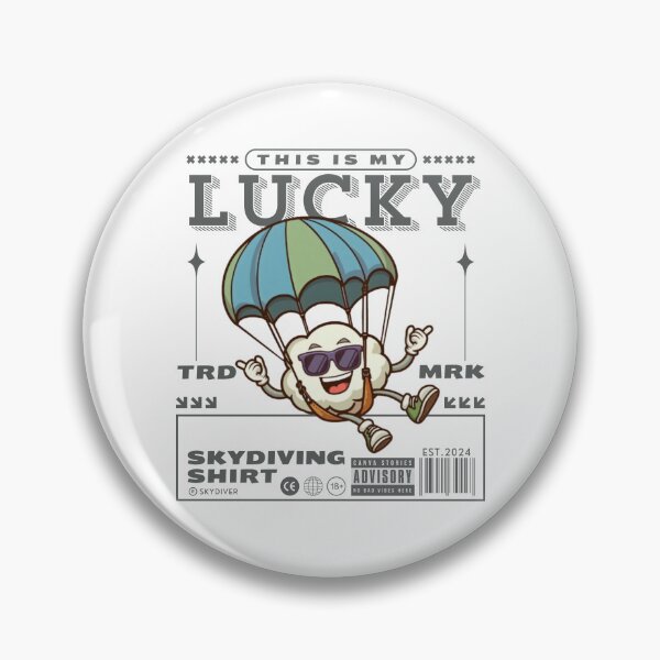 Item preview, This is my lucky skydiving shirt designed and sold by Peerless-Prime.