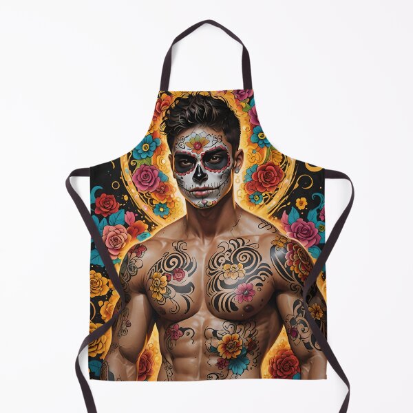 Item preview, Dia de los Muertos Male Art designed and sold by Mundera.