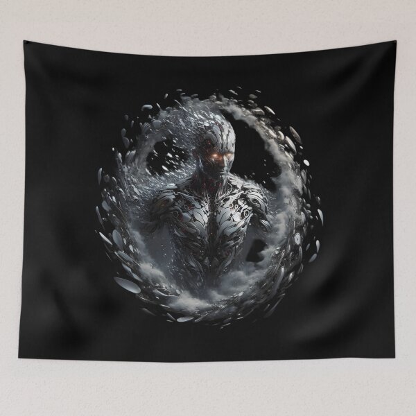Item preview,  Futuristic Cyborg Emergence designed and sold by IllumeInk.