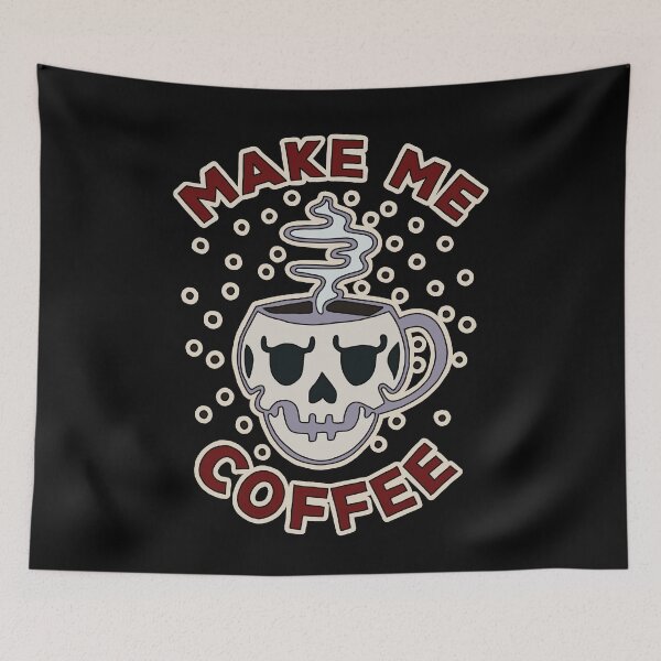 Item preview, Make Me Coffee designed and sold by Chaos Bound Designs.