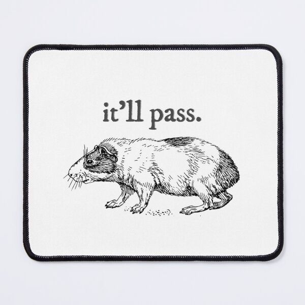 Item preview, Fleabag Guinea Pig It'll Pass designed and sold by ellanely.