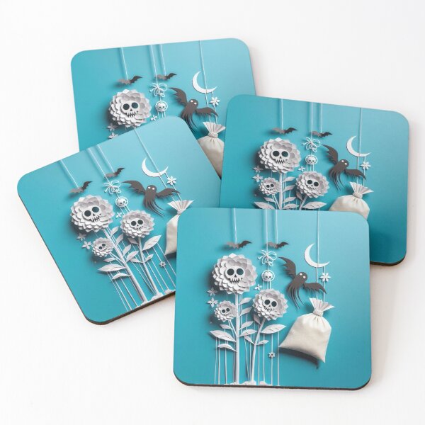 Item preview, Funny Halloween Drug Baggie Ghost and Skull Trick or Treating designed and sold by SomniferumWars.