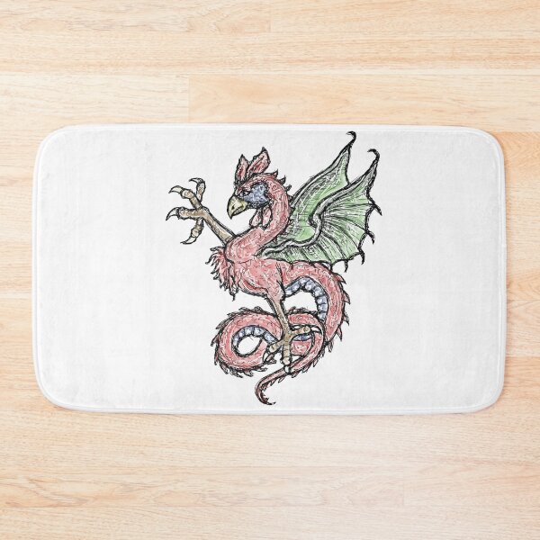 Item preview, Medieval Creature Meme - Ruby Scales and Soaring Wings designed and sold by VintageManiac.
