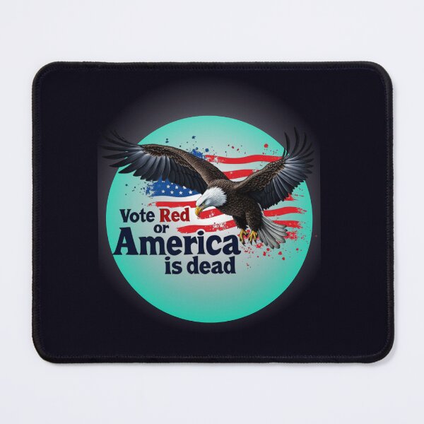 Item preview, Vote Red or America is dead. designed and sold by ViralVisionsCreating .